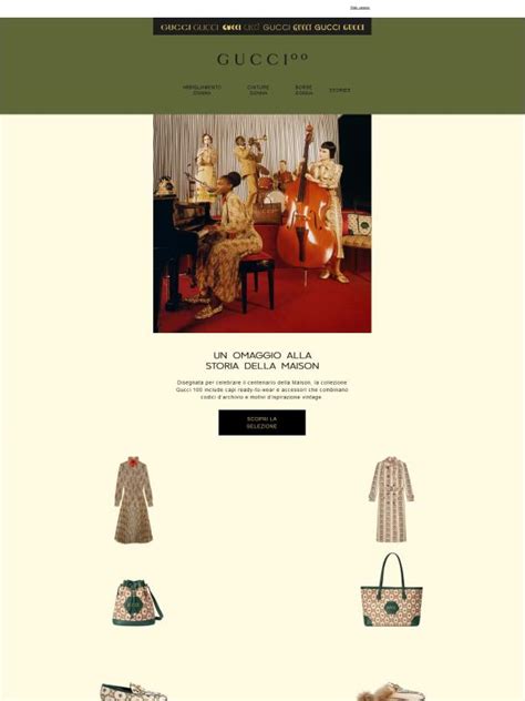 gucci 3651 collezione che anno|Gucci: 100 anni di storia della moda Made in Italy.